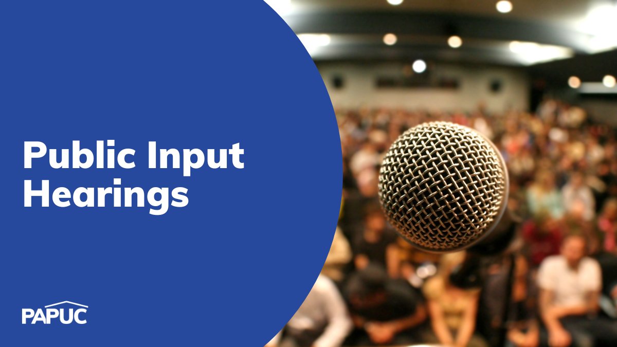 Public Input Hearings